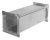 Air duct inflexible square